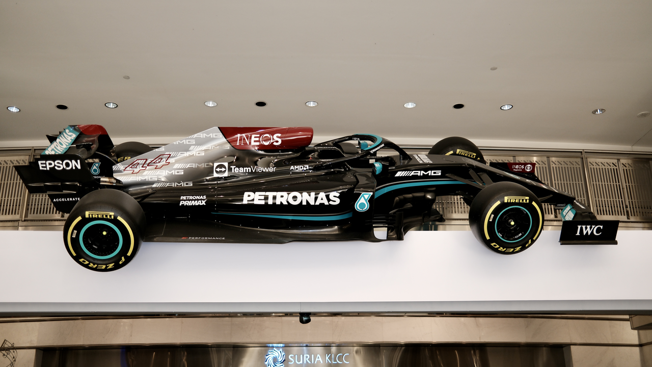 Mercedes F1 garage 2026