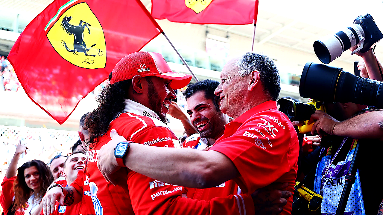 Hamilton's Bounce-Back Message Gives Ferrari a Human Barcelona Layer - image 2