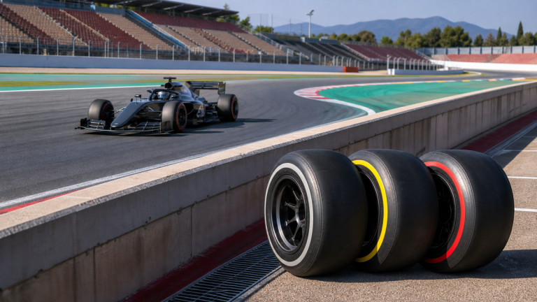 Pirelli เลือกยาง C2-C3-C4 ที่นุ่มกว่าสําหรับ Barcelona Grand Prix ปี 2026