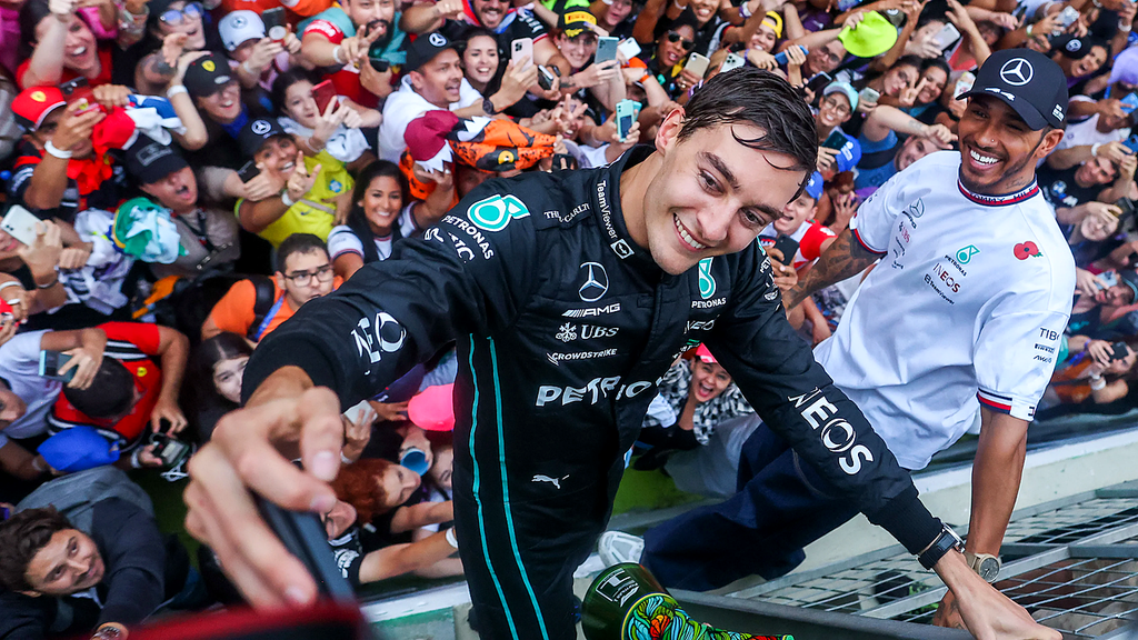 Russell's Mercedes Photo Milestone Shows How Quickly His Role Has Changed image 3