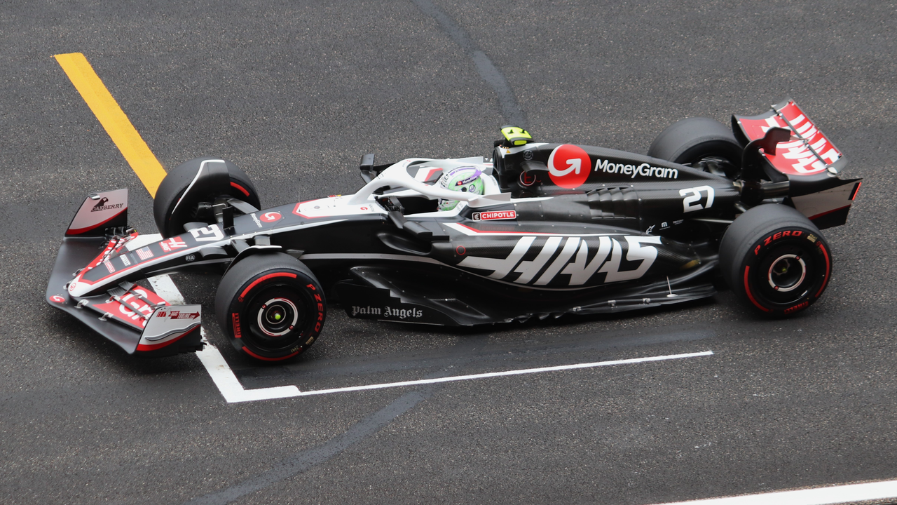 Hulkenberg racing in Formula 1