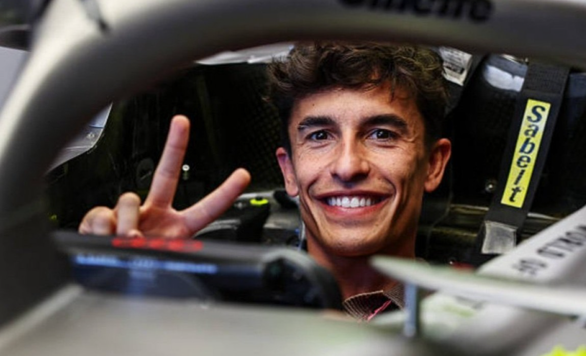 MotoGP champion Marc Marquez praises Max Verstappen's aggressive driving style and winning mindset during an interview.