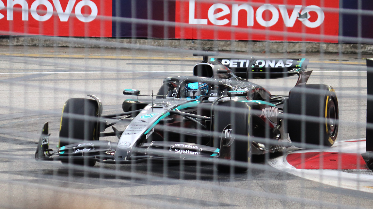 Mercedes W17 F1 car