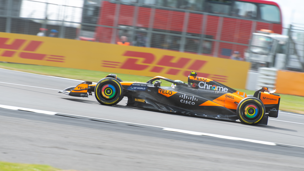 Lando Norris in the McLaren