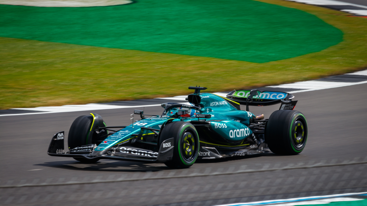 Lance Stroll's Aston Martin