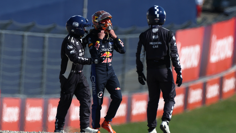 Verstappenin 9-cu döngədəki qəzası Red Bull-u evdə axtarışa buraxdı