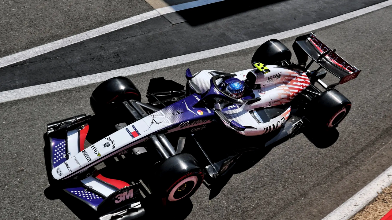 Vizuální podoba vozu Formule 1 ve stylu Cadillacu použitá jako reference pro Silverstone