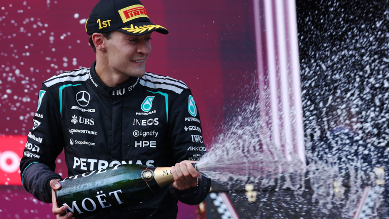 George Russell omformar sin körstil kring 2026 års Mercedes