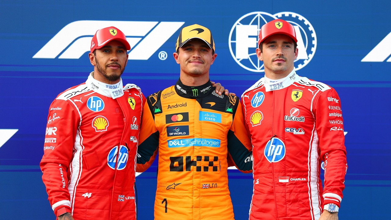 Lando Norris takes Hungarian Grand Prix pole; Hamilton starts fifth