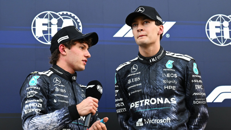Antonelli îl conduce pe Russell în duelul direct de la mijlocul sezonului pentru Mercedes