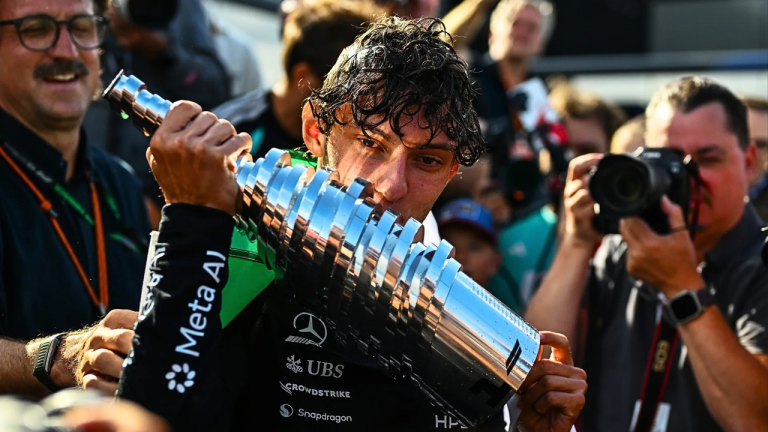 Italian driver Kimi Antonelli leads Formula One before Zandvoort