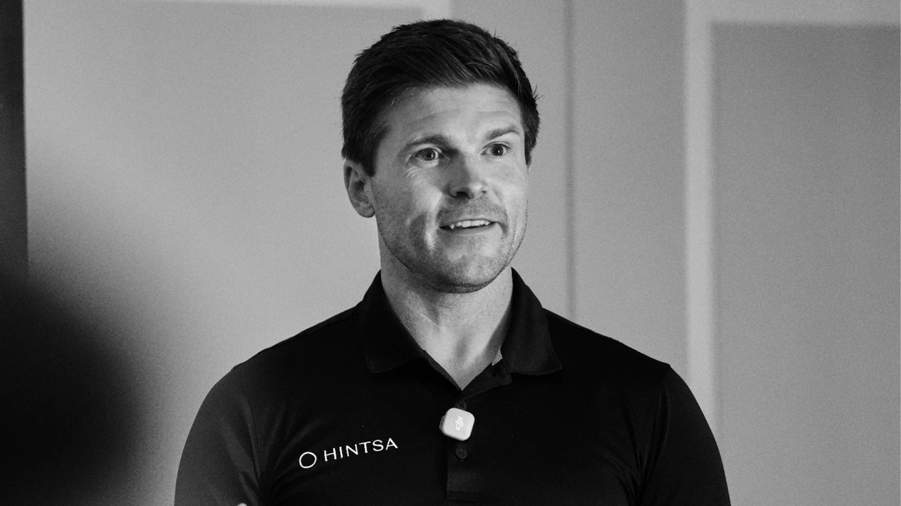 A Formula 1 specialist speaks to the camera