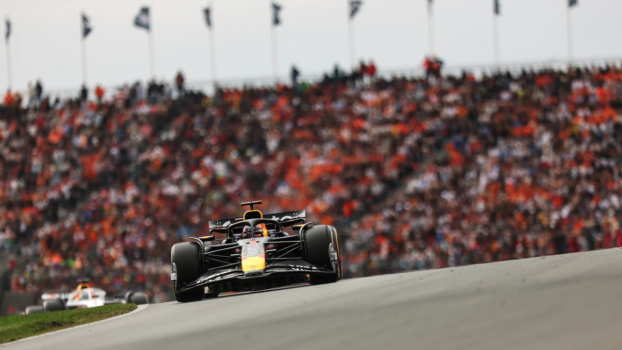 Závody vozů Formule 1 Red Bullu v Zandvoortu